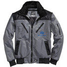 KORSAR® „3 in 1“-Pilotenjacke Take-Off grau-schwarz